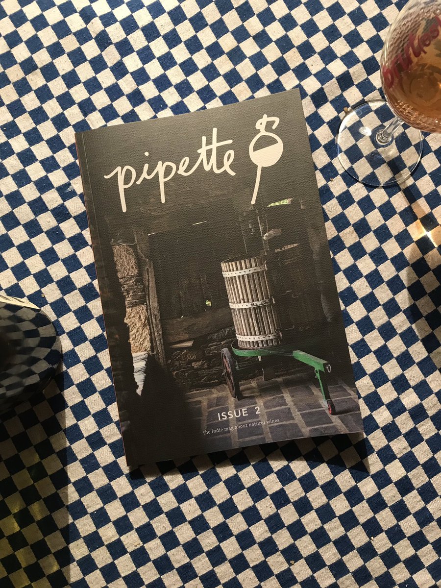 rachsig's tweet photo. Please meet Pipette Magazine Issue 2! The magazine features original journalism about natural wines. With fantastic photo/art. 96 ad free pages. On sale at stockists worldwide and via our website: https://t.co/XgjSDp0k9T 

Print is not dead! 
#pipettemagazine 
#winewednesday https://t.co/1CS9iJP9bO