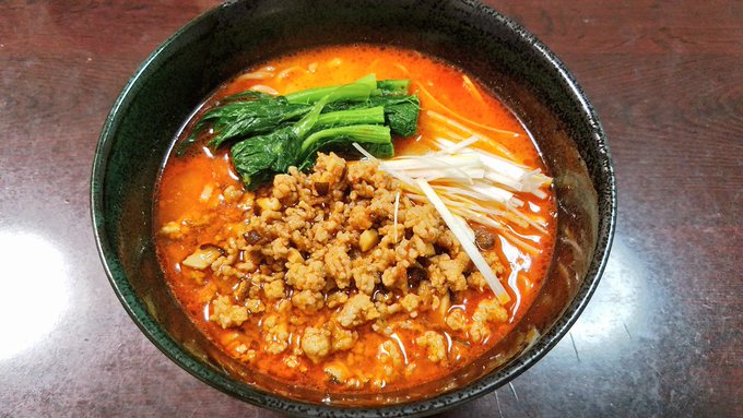 中華三昧麻辣担々麺を割ときっちり作ってみた(糸唐辛子は無いけど)割ときっちり美味しい 