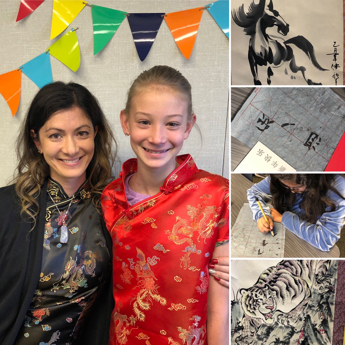 mrslandis5's tweet image. A parent came in this morning to teach my SS6 students all about Lunar New Year! #teamUMS #USDlearns