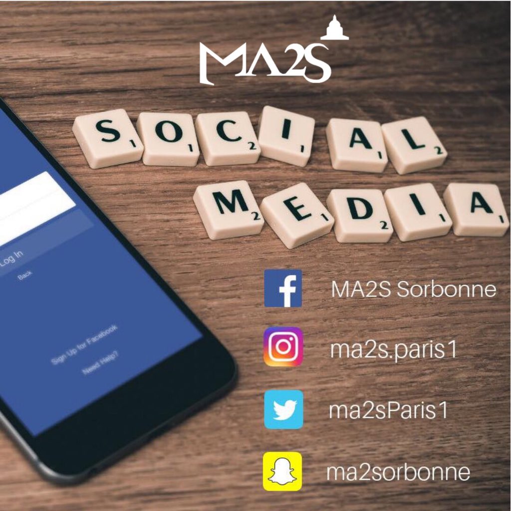 ma2sParis1's tweet photo. 📱 Réseaux 📱

N'hésitez pas à venir nous suivre sur nos différents réseaux pour ne rien manquer !

L'équipe MA2S ❤️ https://t.co/36kpLDyTbJ