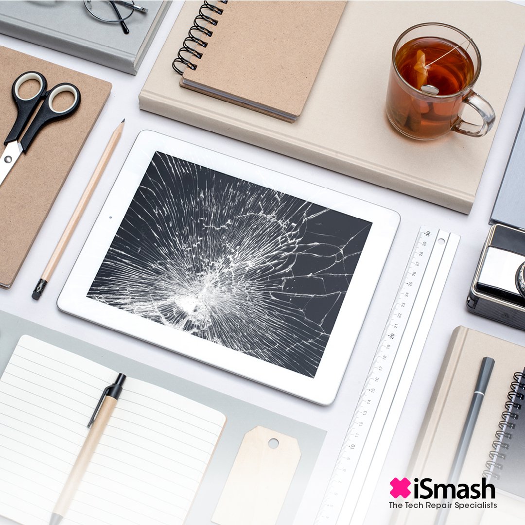 iSmashUK's tweet photo. Does your iPad look like this? If so, it needs us! โน๏ธ
#iPadscreen #ipad #screenreplacement #iSmash #crackedscreen #neat #broken #ipadrepair #tabletrepairs #smashed #smashedscreen #outofplace #datarecovery #desktop #office #desk #tea #expressrepairs #pricepromise https://t.co/QzFNyfN3qi