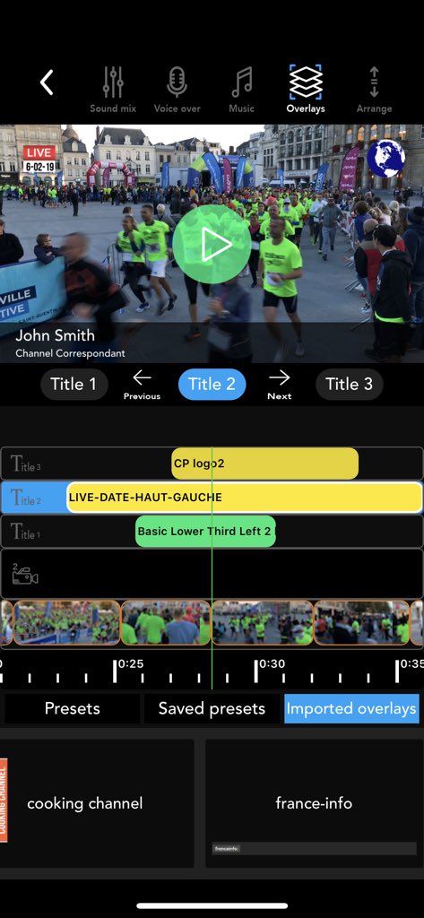 CTpro_official's tweet photo. Plus que quelques heures pour venir découvrir la v3 de CTpro !
Trois pistes de titrage pour vous faciliter vos habillages
A demain au Rencontres de la vidéo mobile 2019
#mobilevideo @LaVideoMobile @LaurentClause @videoon #editing #MOJO https://t.co/IEKcwuzFk5