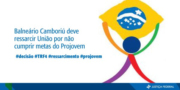 justicafederal's tweet photo. Balneário Camboriú deve ressarcir União por não cumprir metas do Projovem https://t.co/bgA0Z8rIC8
#decisão #TRF4 #ressarcimento #projovem https://t.co/Q47jIv5wbf