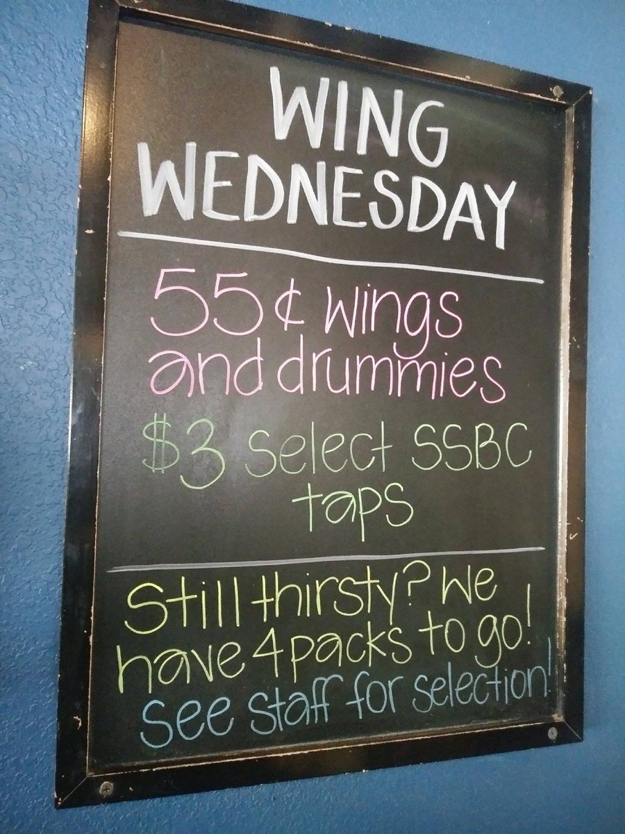 secondsalem's tweet image. 1/2 off wings are calling your name! #WingWednesday #ssbc #secondsalem #craftbeer #thewithesarein