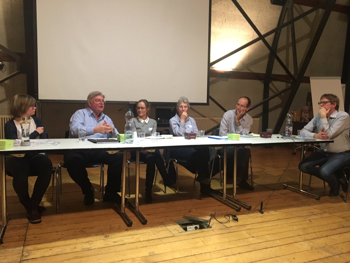 Fascinating panel discussion in Bern
