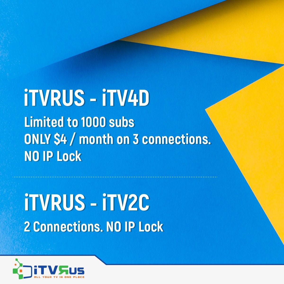 ITVRUS1's tweet image. So what are you waiting for? Subscribe now to the best iptv service available 

#itvrus #flawlessiptv #freetrials