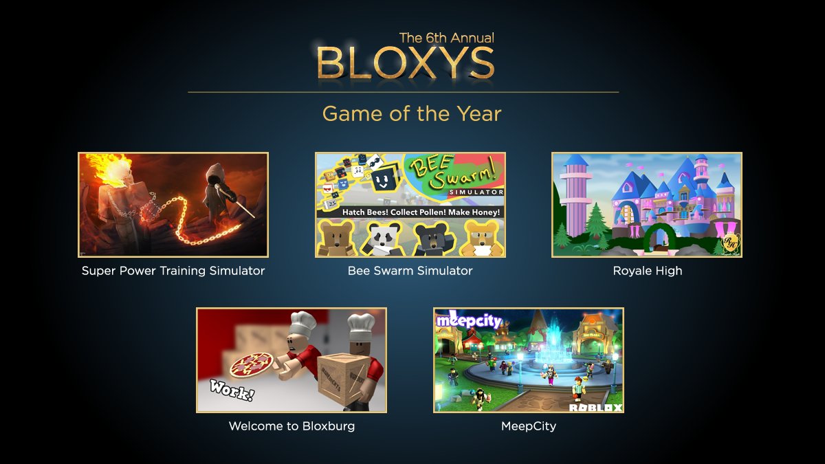 Onett On Twitter Thank You Everyone For The Bloxy Nominations It S Surreal To See Bee Swarm Sim Up There And A Huge Huge Honor Hope I Can Continue To Release Updates - roblox bloxys twitter