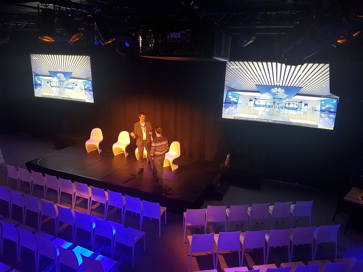 #JCDecaux is at the #IntelAtISE event tonight in Amsterdam working on the next generation of smart cities