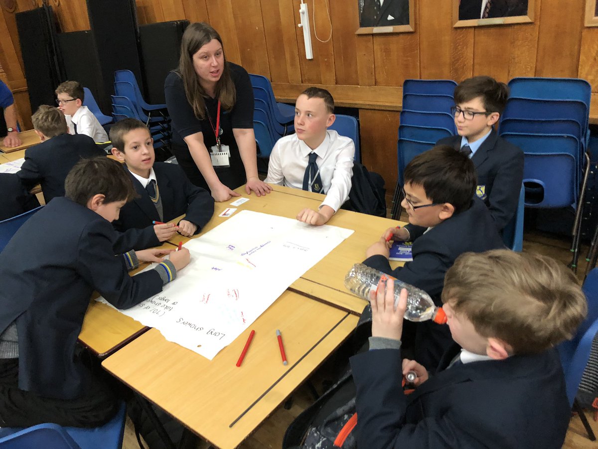 So much planned for us today thanks to <a href="/AffinityWater/">Affinity Water 🦆</a> and <a href="/WaterAidUK/">WaterAid UK 💦</a>.   We loved the little games and brainstorming! Our students also presented eloquently on our survey results, including interpreting our pie charts! 👏. <a href="/verulamschool/">Verulam School</a> <a href="/VerulamMaths/">VerulamMathsDept</a> <a href="/VerulamScience/">VerulamScience</a>