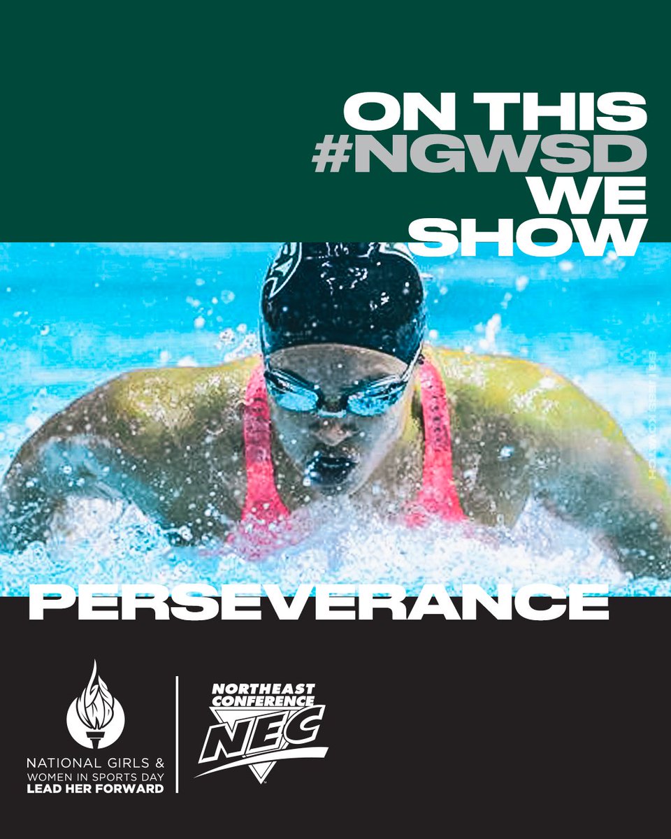 👉 PERSEVERANCE

#NGWSD #LeadHerForward 🏊‍♀️💪👏🙌💯