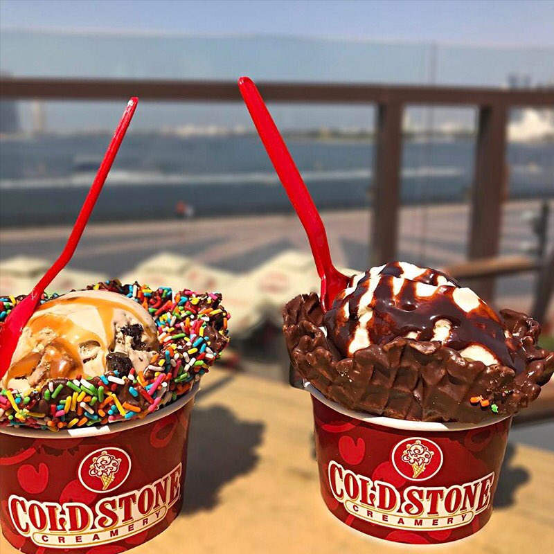 ChefPreem's tweet photo. With the new ColdStone offer, you can get two for the price of one when you purchase a signature ice cream in "Love it" or "Gotta have it" size. Offer ends today
#ColdStoneIceCreamBOGO https://t.co/HquaGbXc6l