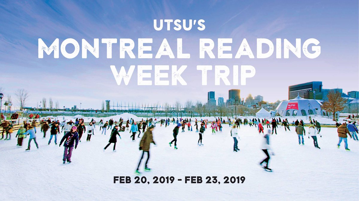 tcardplus's tweet image. Are you looking for a nice getaway trip from the stressful midterm season? #UofT  
Sign up for @uoftsu's Montreal Reading Week Trip 2019 Today!
facebook.com/events/1957066…