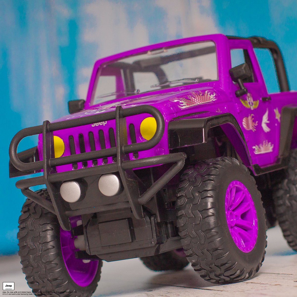 jada toys girlmazing bigfoot jeep
