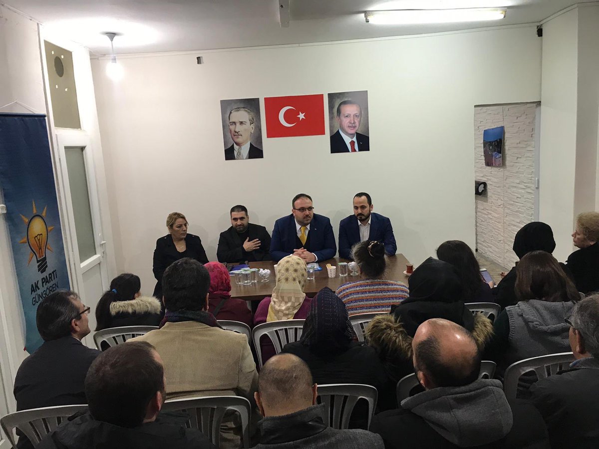 Haznedar mah. Olarak haftalık toplatımızı ilçe başkanımız 
sn. <a href="/bnymnbas/">Bünyamin BAŞ 🇹🇷</a> ın katılımıyla gerçekleştirdik hayırlara vesile olsun insallah <a href="/AkPartiGngren/">AK Parti Güngören</a> <a href="/Bunyamindemirdr/">Bünyamin DEMİR</a>