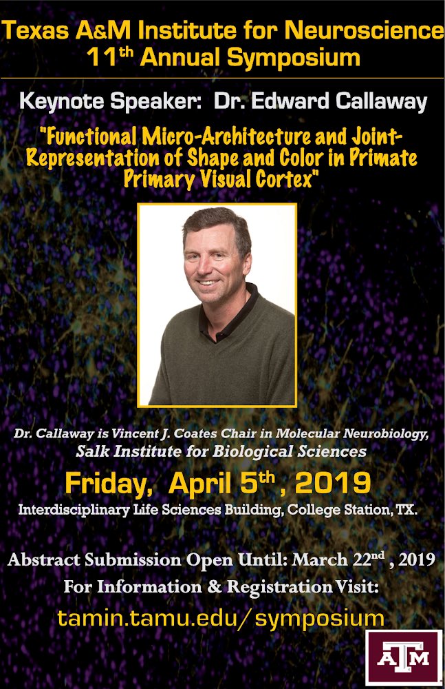 Abstract submission is open until March 22, 2019!

To submit an abstract or talk please visit:
goo.gl/forms/208CXnkw…                 

And to register visit:                         
goo.gl/forms/yXDZ0YiP…

Can’t wait to see you all there!