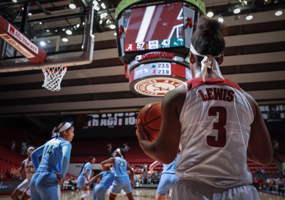 UA_Athletics's tweet photo. “For me, sports, especially here at Alabama, means getting the opportunity to perform at the highest level, make a positive impact, and represent something bigger than me.”
-Jordan Lewis, @AlabamaWBB 

🏀📚 #NGWSD https://t.co/jdur1iGXnA