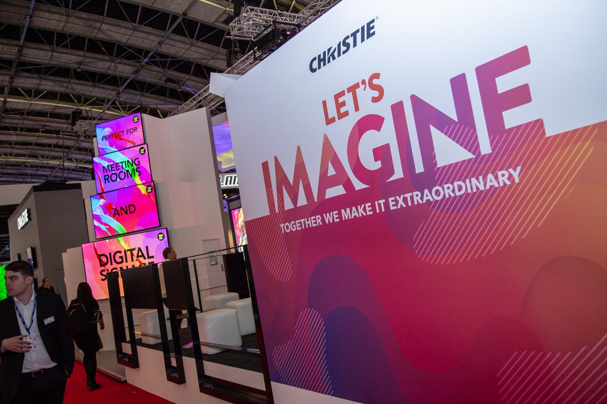 ChristieDigital's tweet image. A unique @AVMag event is taking place tomorrow from 12-12:30pm. Tune in to a televised panel debate from #ISE2019 on the subject of &quot;Creating Immersive Experiences&quot; or see it live in Hall 8. Get the details&amp;gt; bit.ly/2DdCitW #immersiveexperiences #proAVtech #Audiovisual