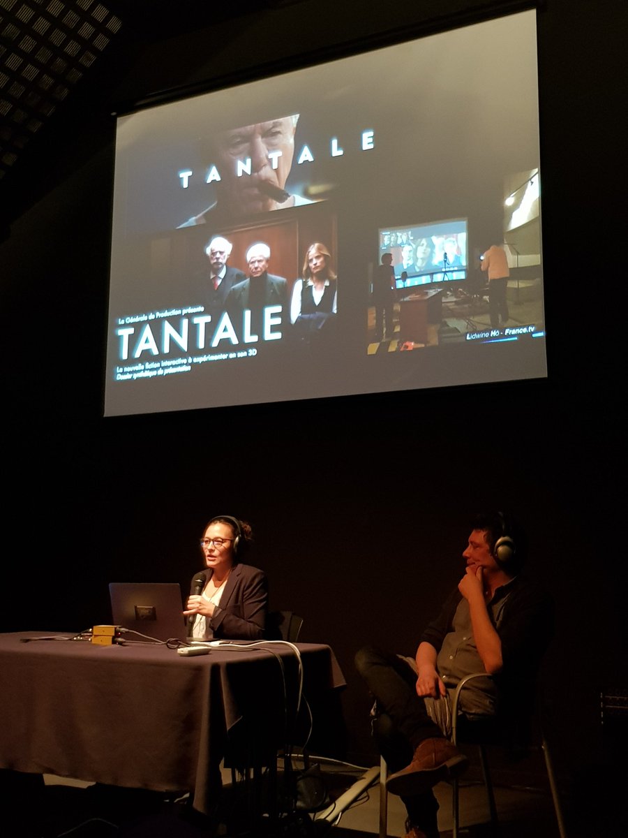 storygraphes's tweet image. @LidwineHo nous donne l&apos;exemple de Tantale. Comment impliquer et  faire comprendre au spectateur qu&apos;il est le personnage principal à un moment spécifique de l&apos;histoire, que la voix devient sa voix ? Il a fallu plusieurs tests pour trouver la bonne approche sonore ! #storycode