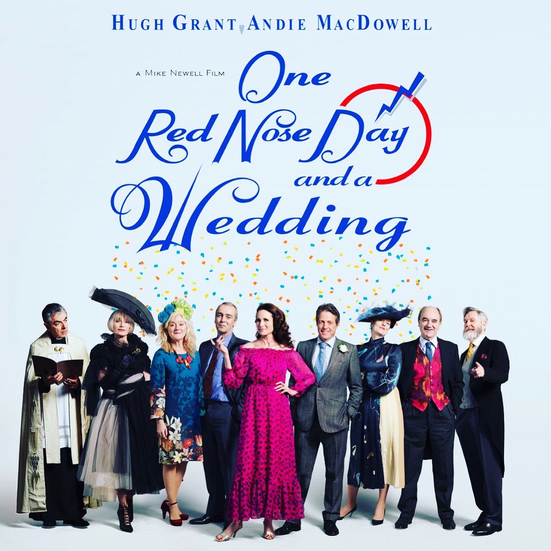 emma freud 💙 🔴 (@emmafreud) on Twitter photo The original film came out 25 years ago. We filmed the sequelet in December. Here is the first official photo. And it's on BBC1 on March 15th for <a href="/comicrelief/">Comic Relief</a> - it's really lovely. I'm so happy with it. Hope it does its job! #1RNDandawedding The original film came out 25 years ago. We filmed the sequelet in December. Here is the first official photo. And it's on BBC1 on March 15th for <a href="/comicrelief/">Comic Relief</a> - it's really lovely. I'm so happy with it. Hope it does its job! #1RNDandawedding