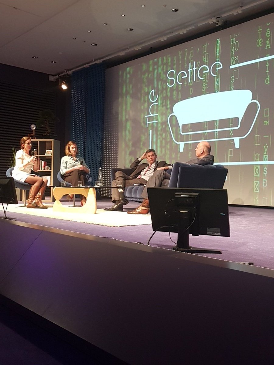 The_Settee's tweet photo. " On a besoin de l'expertise #cyber en France. Nous avons des réservistes cyber qui sont mobilisés pour des opérations précises" affirme Olivier Bonnet de Paillerets, au sujet de l'engagement des citoyens dans la cybersécurité. 
@The_Settee #sécurité #numérique  #événement https://t.co/B7fgu32Qjy