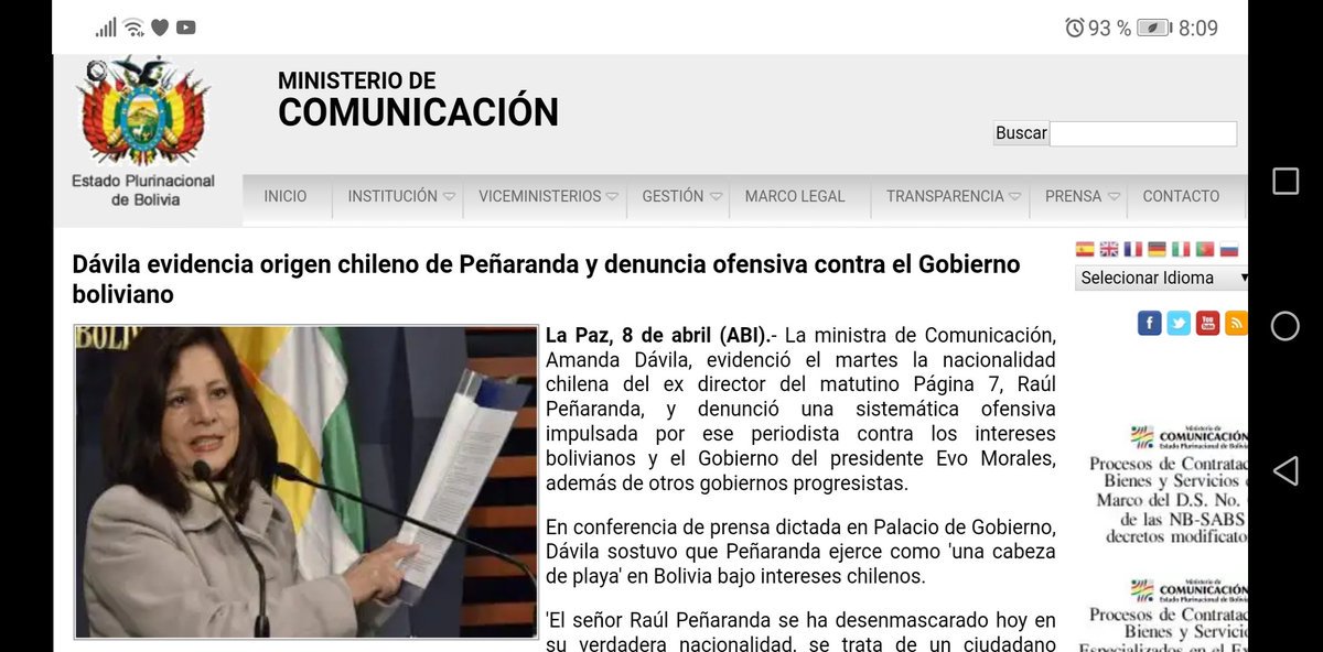 masistas se victimizan x la birlocha chilena Adriana Salvatierra ahhh pero cuando a  la OP atacan y llaman Chilenofilos que????
NO SEAN HIPÓCRITAS !!!
<a href="/VaniaKatherin/">vania katherin</a> <a href="/tavel_oscar/">Oscar Robles Tavél</a> @catuya_eduardo