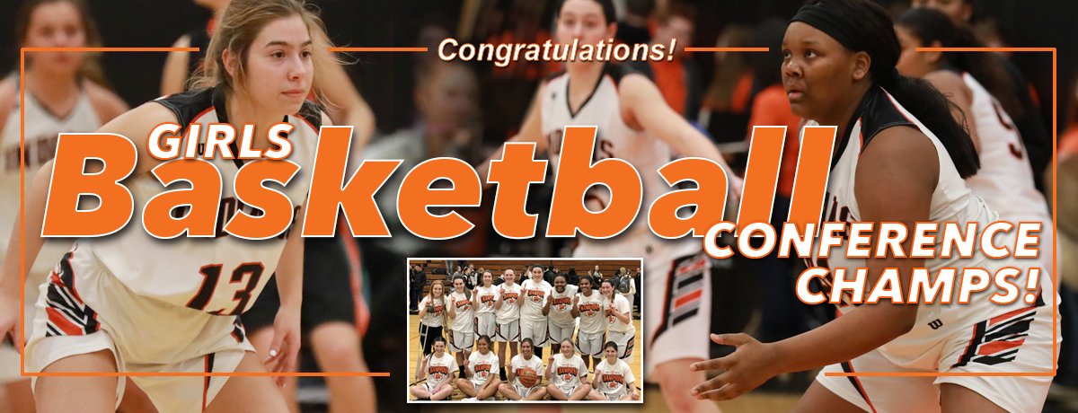Congratulations Girls Basketball!! 🏀 Conference Champs! Finish strong and then on to Sectionals!! GO INDIANS!!