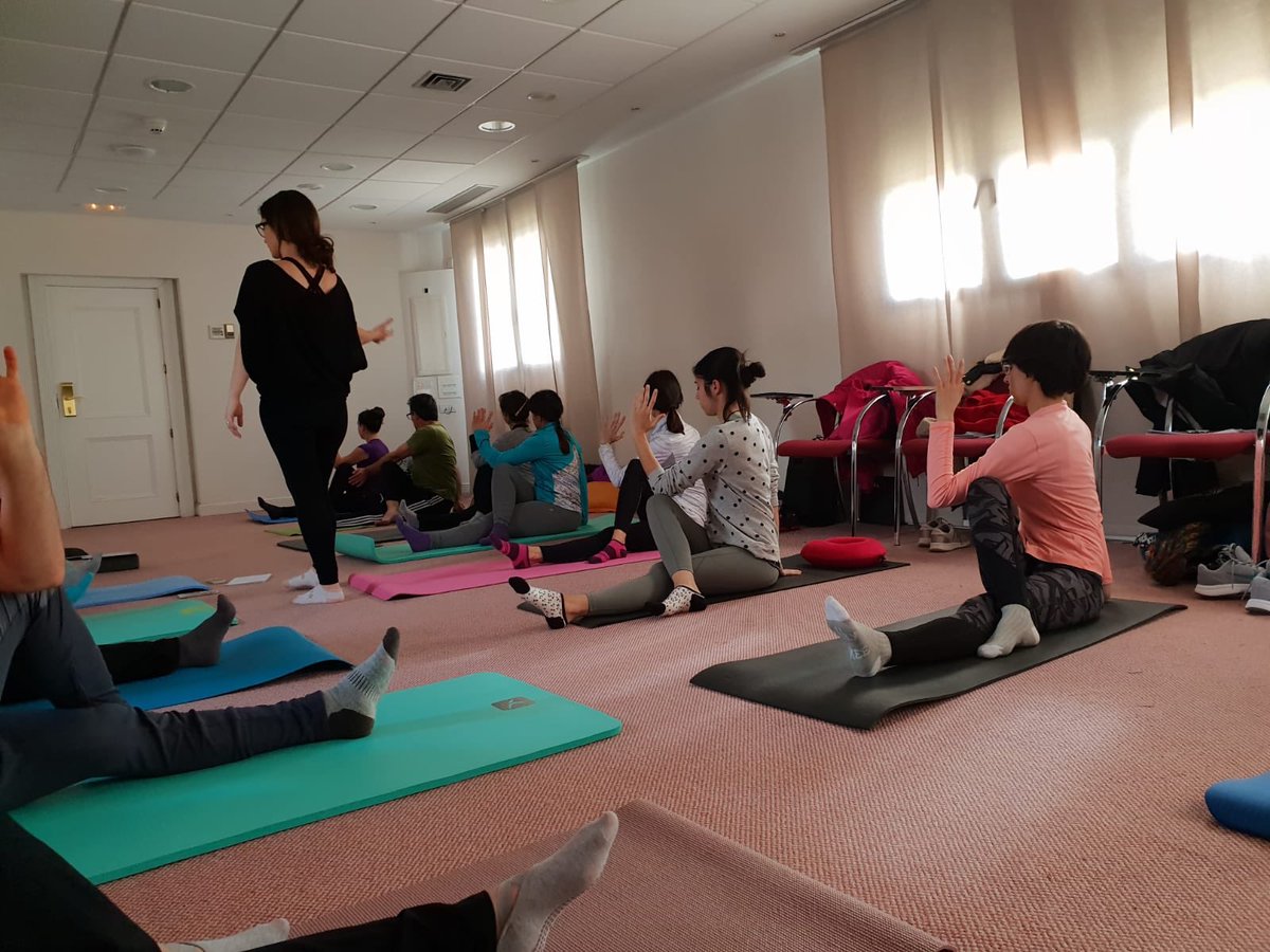 lidiacansado's tweet photo. Gran cap de setmana a Cuenca! Excel·lents alumnes!! Gràcies! “Aplicacion del yoga en fisioterapia “ gracias a @ColegioFisioCLM #lidiarodrigo #fisioterapiayyoga #movingishealing #movementpatterns #breathingpatterns https://t.co/AoktfBdrAD