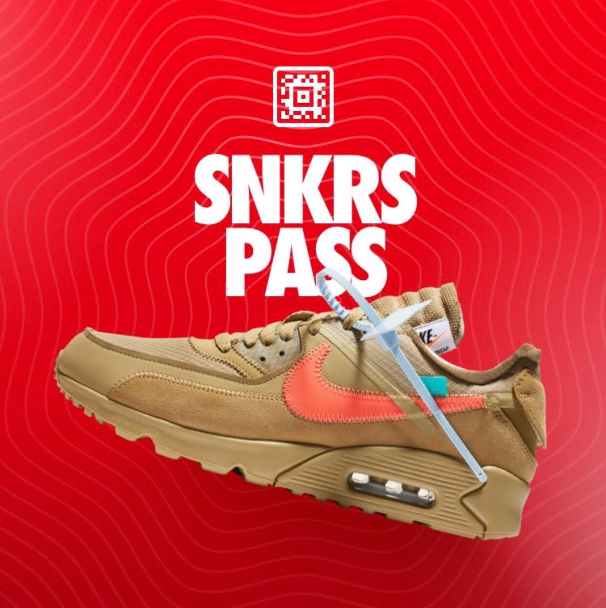 Snkrs pass off white sale