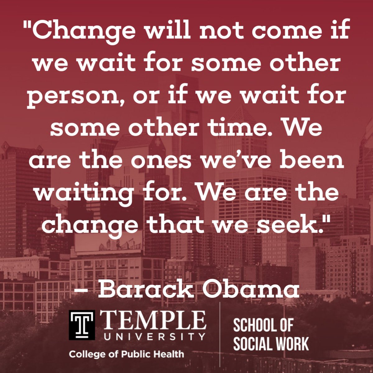 TempleSSW's tweet photo. #Wednesdaywisdom #TempleSSW https://t.co/NWgv4fCs1X