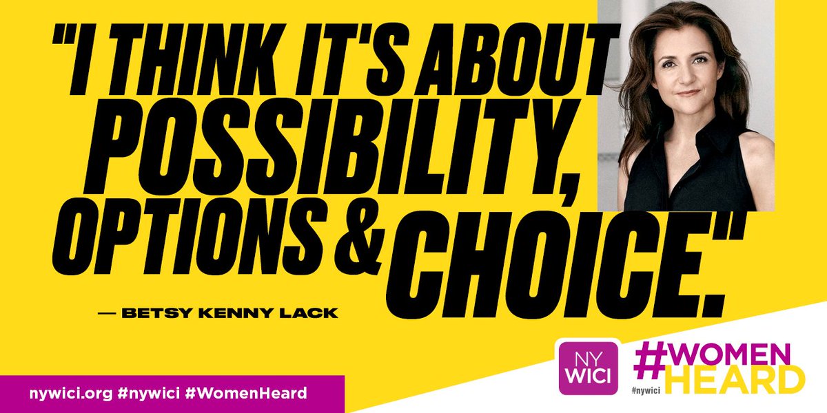 NYWICI's tweet image. Words to live by this #WomenHeardWednesday from #Matrix18 honoree @Snap Betsy Kenny Lack. Join us for #NYWICI #Matrix19 this May to hear more #WomenHeard ! nywici.org/connect/matrix/ #WCW