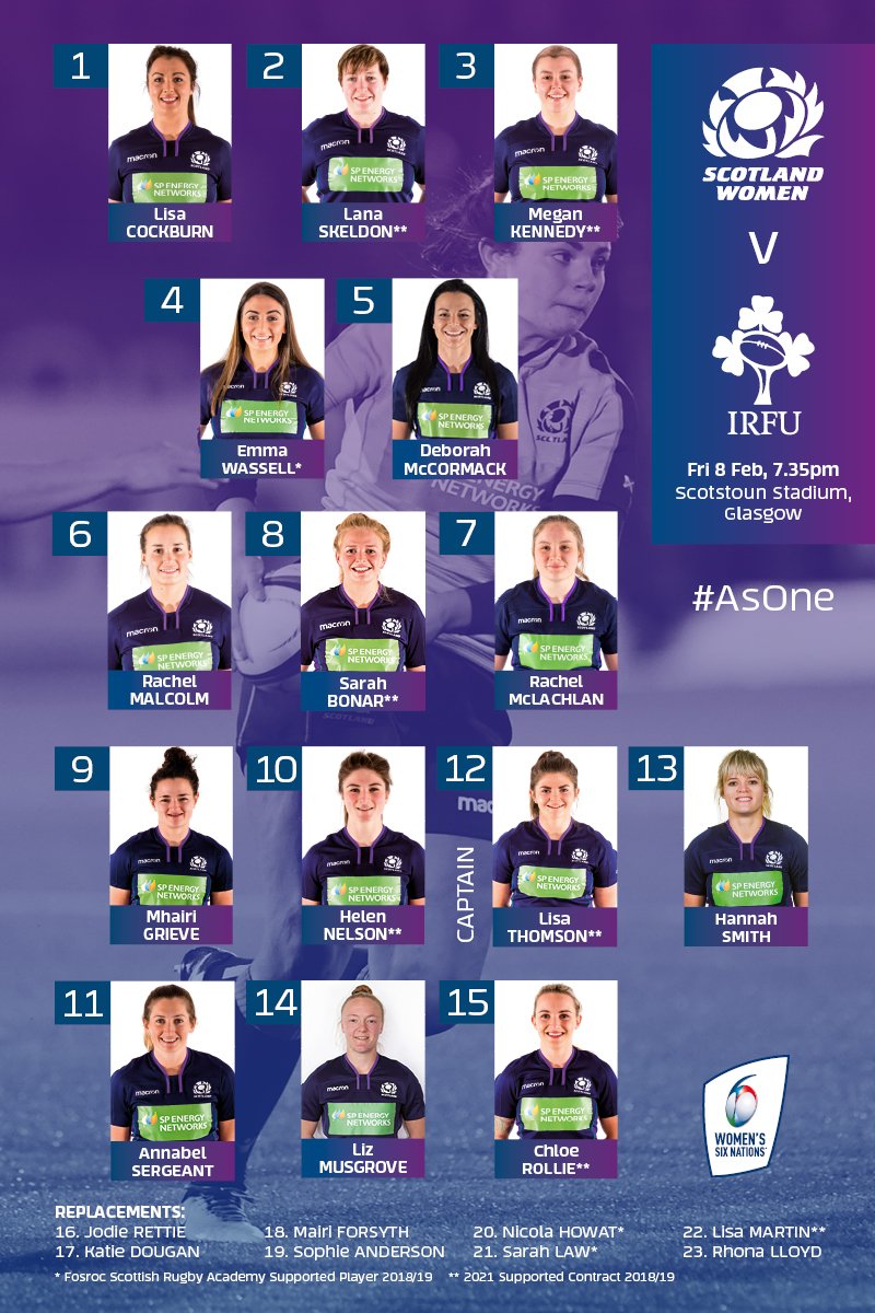 Scotlandteam's tweet photo. BREAKING | Your Scotland Women to face Ireland this Friday night at Scotstoun in their second @Womens6Nations match! 🏴󠁧󠁢󠁳󠁣󠁴󠁿☘️  #AsOne

Get your tickets now 🎟️ https://t.co/jMtE08mTxJ https://t.co/meayrxlpLE