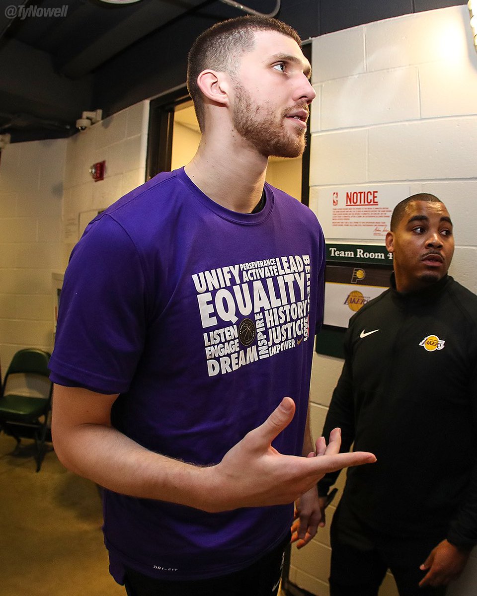 #LakeShow First &amp; Last: Svi

6.5.18: Draft workout at <a href="/UCLAHealthTC/">UCLA Health TC</a> 

2.5.19: Visiting tunnel in Indy

Appreciate ya, <a href="/Sviat_10/">Svi Mykhailiuk</a>