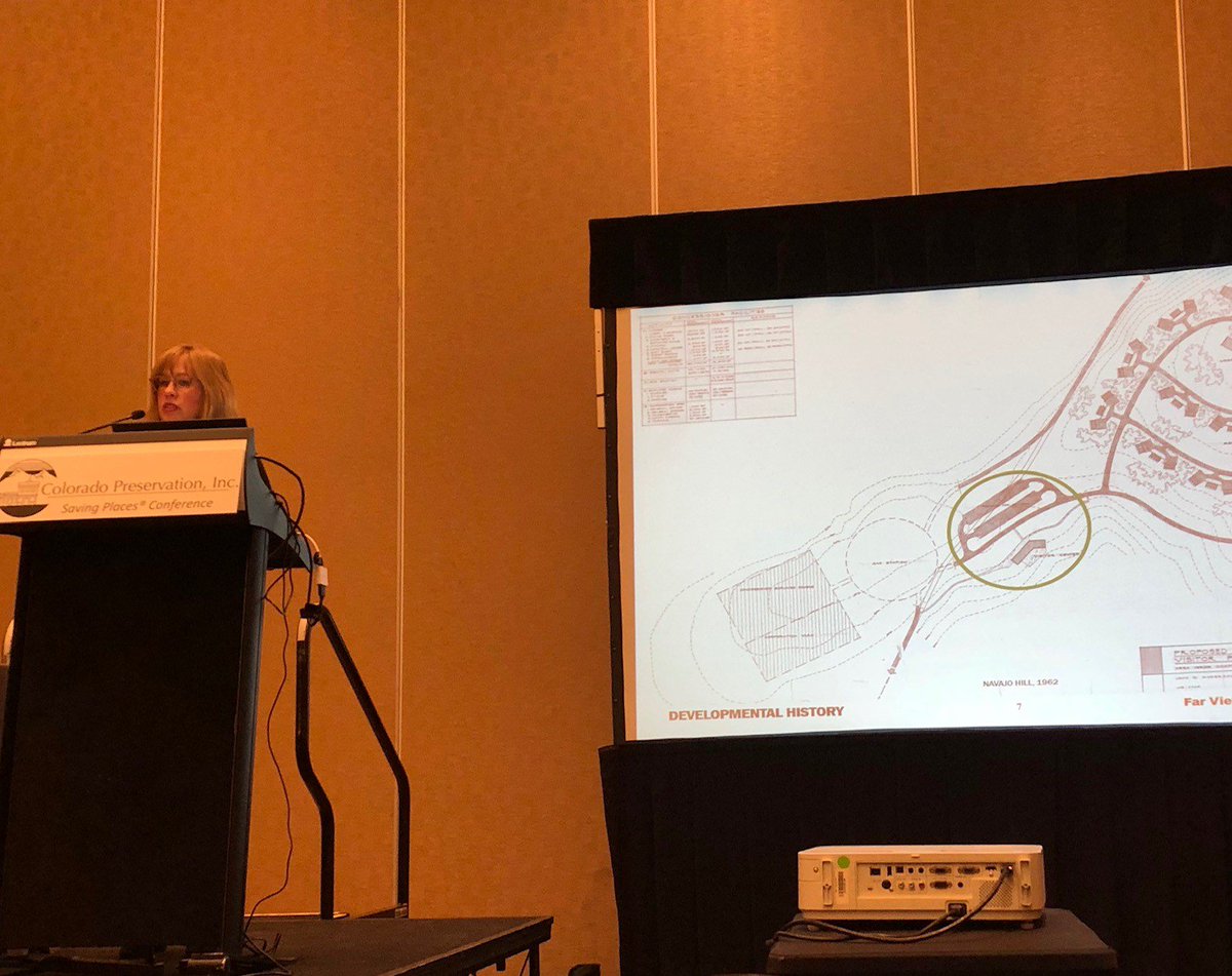 EUA's tweet photo. Thank you to everyone who attended Jane Crisler's presentation @COPreservation's 2019 @SavingPlaces Conference. #HistoricPreservation #EUAElevates https://t.co/AOEdIL1TOH