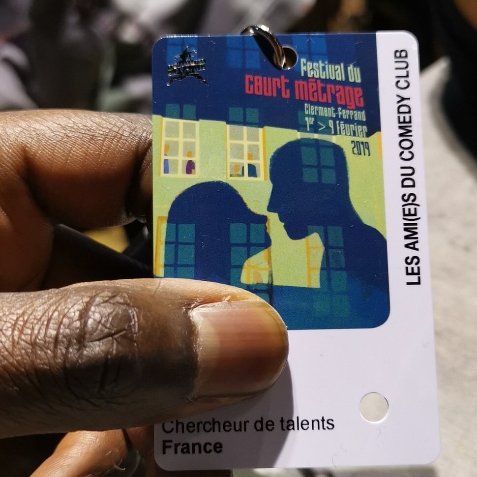 Nous sommes au @Clermont_Court pour faire connaissance avec tout plein de talents !! N'hésitez pas !! Et on se retrouve à Paris au Comedy Club dès le 22 février ! #cinema #ClermontFF19