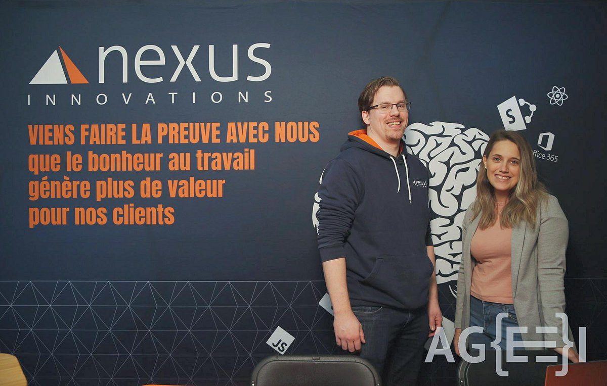 Aujourd'hui, nos collègues André et Claudia sont à la journée Carrière de l' <a href="/ageei/">AGEEI UQAM</a> de l'<a href="/UQAM/">UQAM | Université du Québec à Montréal</a> pour rencontrer les étudiant(e)s en informatique.

Psst... nous serons également au #techfair de <a href="/mcgillu/">McGill University</a> demain! Au plaisir de faire votre connaissance! #mtlcode #softwaredevelopment