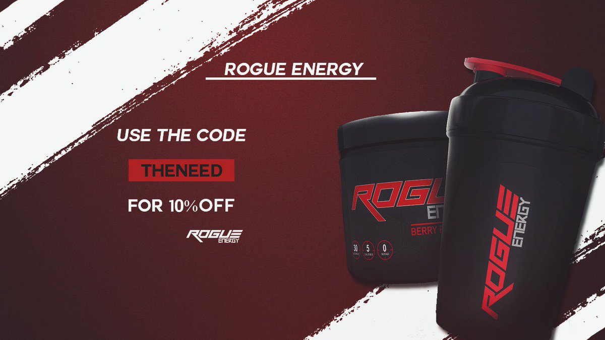 TNeedGG's tweet photo. Obten un 10% de descuento usando nuestro código en @TheRogueEnergy en el saborizante o shaker de tu preferencia
#TNeed 🇲🇽. #RogueEnergy⚡.
Codigo "THENEED" https://t.co/EPj6fkRzME