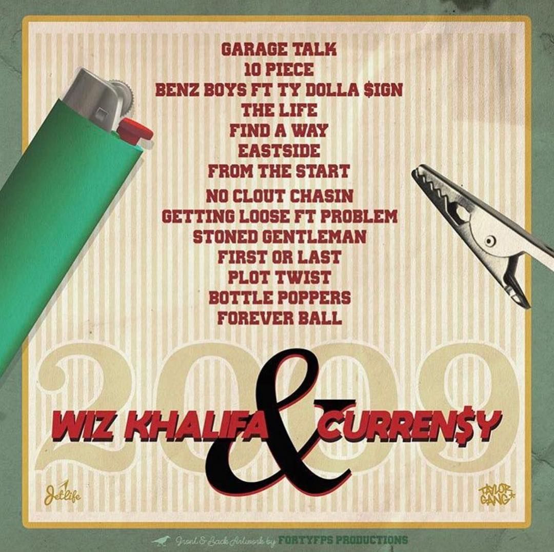 MassAppeal's tweet photo. it. is. happening 💨
@CurrenSy_Spitta &amp; @wizkhalifa announce their joint album, '2009,' out friday 🚨 https://t.co/KzWhwzNO4I