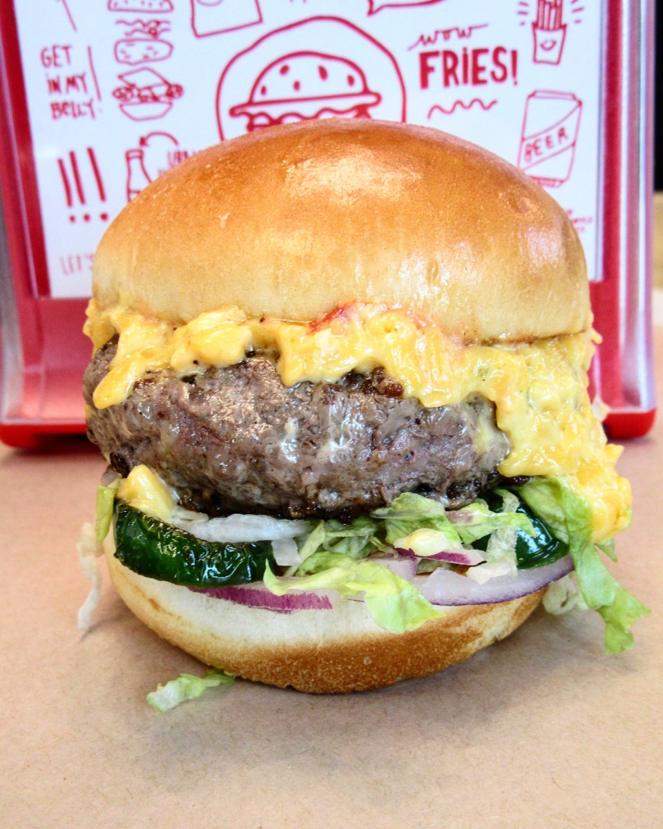 Hurry and try our Pimento Hottie before the offer runs out! 🔥🍔 #littlebigburgerclt #endingsoon #limitedtimeoffer