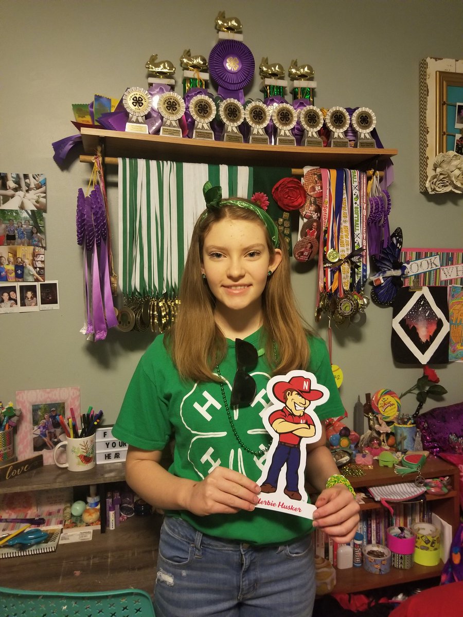 Celebrating National 4-H Month. #N150Herbie #TShirtTuesday #SewardCo4H