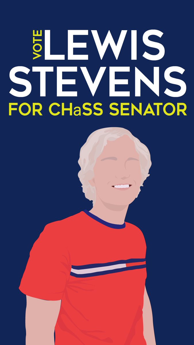 lewtahjazz's tweet photo. CHaSS students, I want to be your Academic Senator. #ChooseLew https://t.co/UR1RxevgjQ