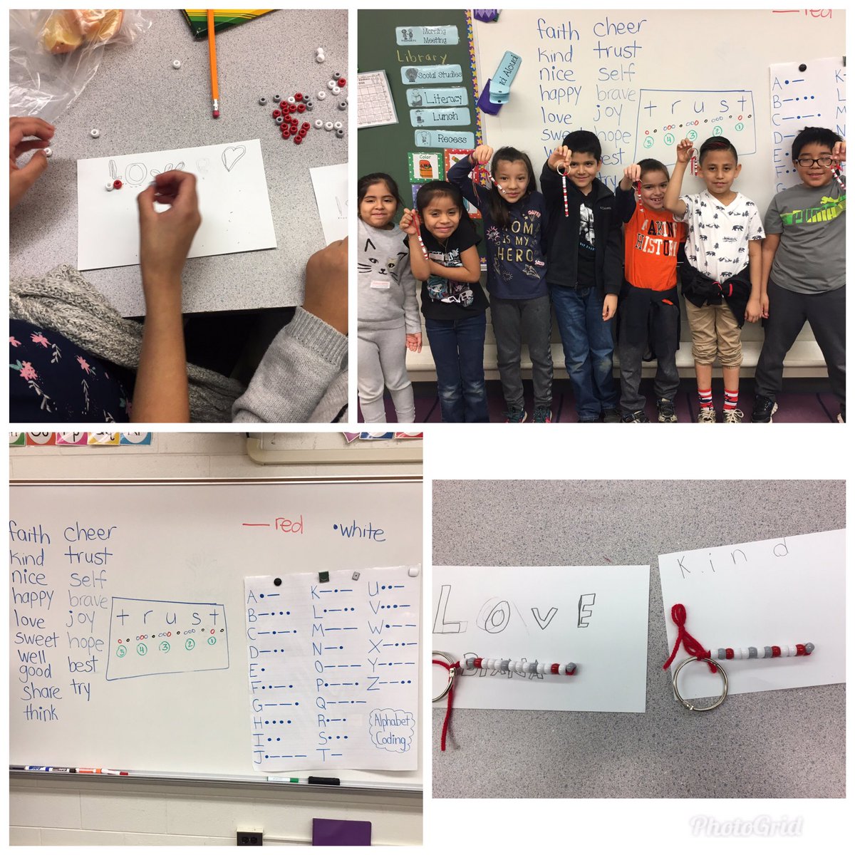 EmilyFord618's tweet photo. Coding positive words into keychains to remind us #choosekindness! @ccsd21frost @ccsd21 #FlyFalconsFly #21Learns https://t.co/xL90Zeo2QH