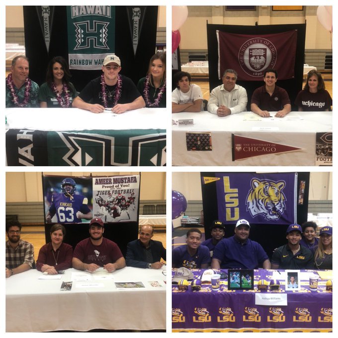 Tracy_theAgent's tweet photo. vypehouston : RT KinkaidAthletic: Congratulations to our Winter College Commits!
Zach Daniel - Hawaii π
Nick Limon - Uni. of Chicago π
Ameer Mustafa - Trinity π
Josh Williams - LSU π
#GoFalcons #24One https://t.co/ZRQle6zXHQ https://t.co/3Wr24o3xqA