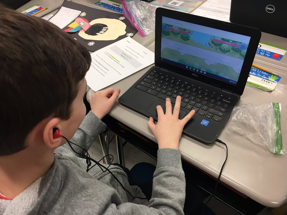 BoylanGrade3's tweet photo. A wizard game to practice our math skills #Prodigygames. #mathisfun https://t.co/obgnYljfaI