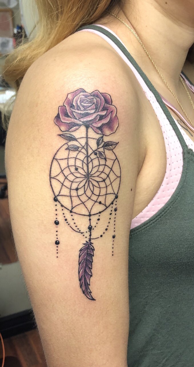 Explore the 50 Best Dreamcatcher Tattoo Ideas 2019  Tattoodo