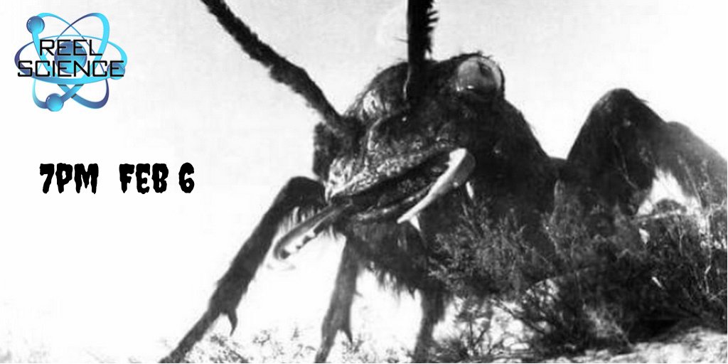 CapitolW65th's tweet image. Kill one and two take its place! See 'Them!' on the big screen tonight! Part of the @goCMNH #REELScience Series. Intro &amp;amp; post-film discussion led by Dr. Joe Hannibal: Curator of Invertebrate Paleontology. Tix omniwebticketing.com/cleveland/capi…