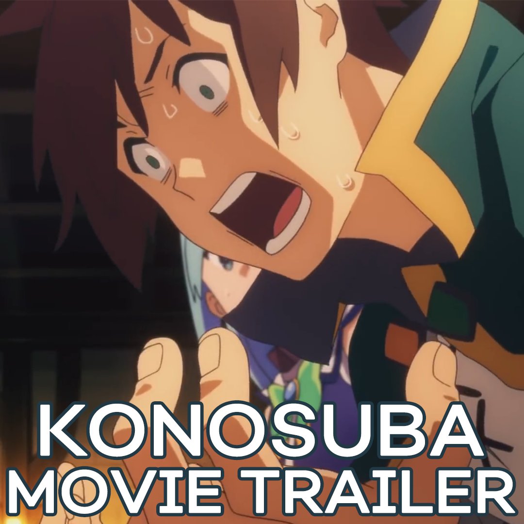 KONOSUBA: filme estará na Crunchyroll ainda esse mês!!