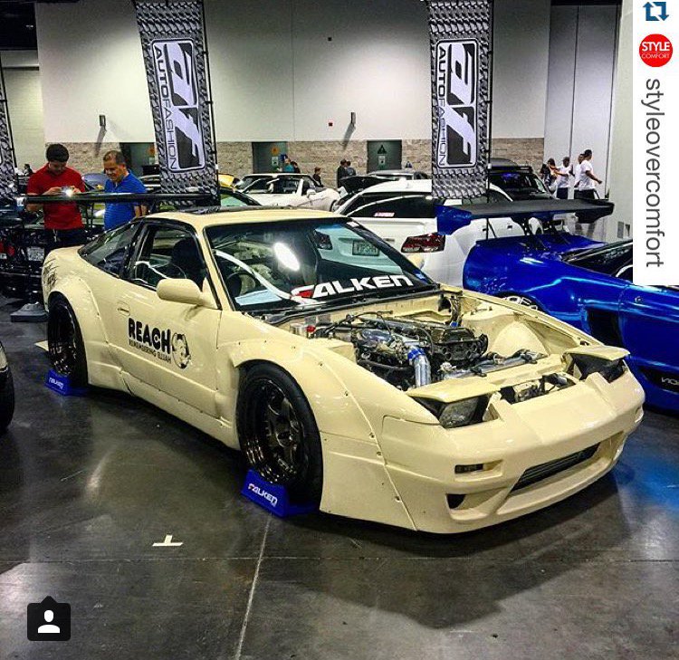 Sos Customz Widebody 240sx Rocketbunny Sos Customz Widebody Rocketbunny 240sx Nissan Srdet Sema Reach Falkentire coilover Hdqtrsnyc T Co 7nmcv0kibk