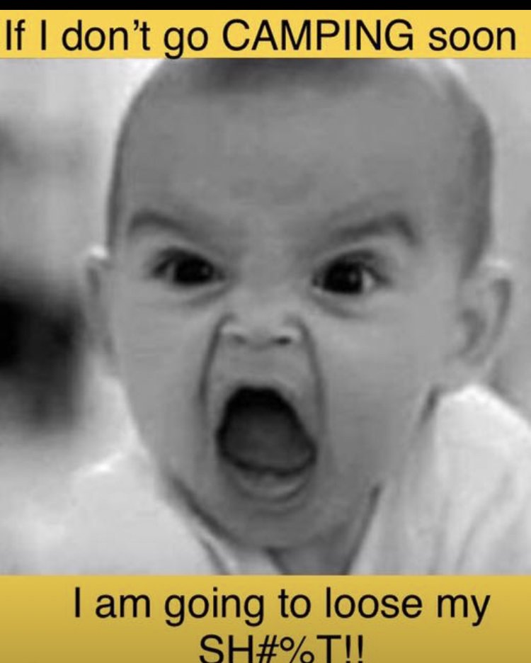 When is this going to be over??? Are you missing camping too?  Check out all our trailers on sale at piersonmotors.ca to prepare for camping season.