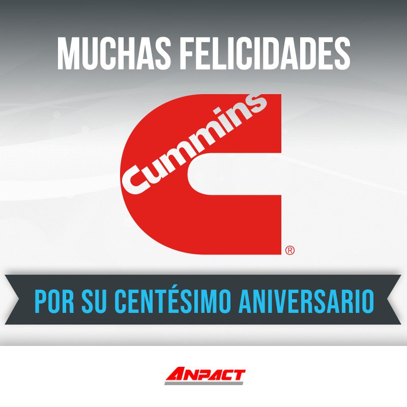 Felicitamos a <a href="/CumminsdeMexico/">Cummins México</a> por sus primeros 100 años ¡Que vengan muchos más llenos de calidad!