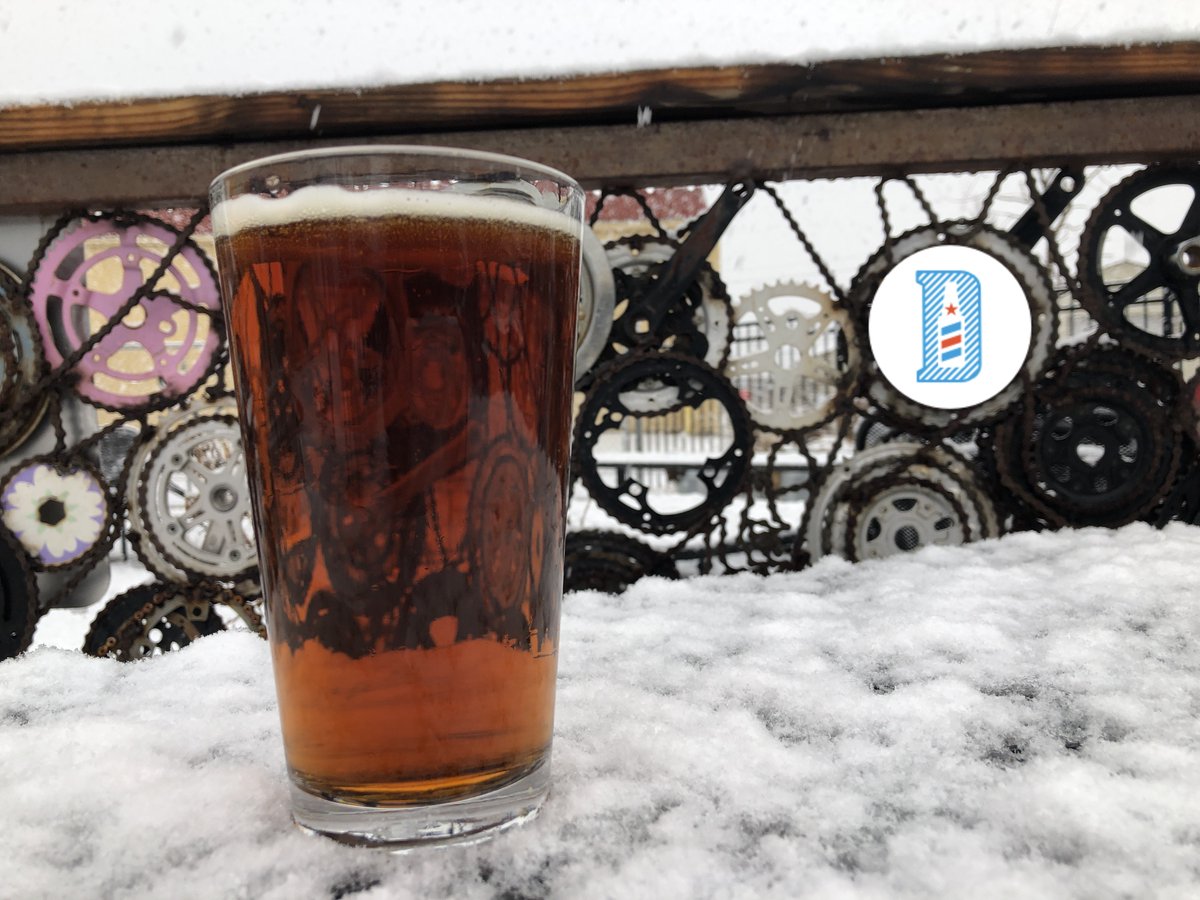 Snow at Declaration = Happy Hour all day! It’s snowing at the taproom, so come on in from the cold and get some beer.

#DeclarationBrewing #denverbeer #happyhour #thingstodoindenver